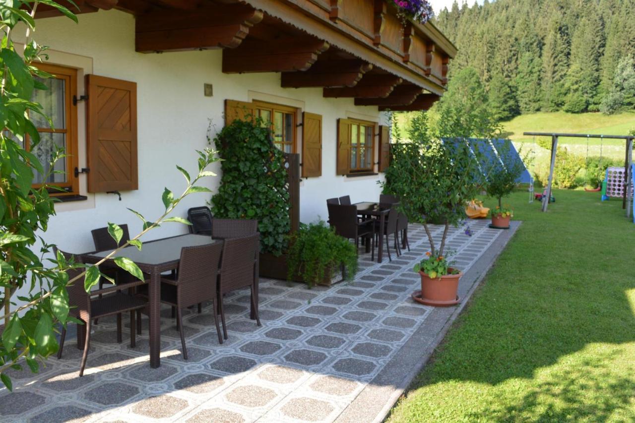 Gaestehaus Glaagut - Familie Hain Villa Hochfilzen Eksteriør bilde