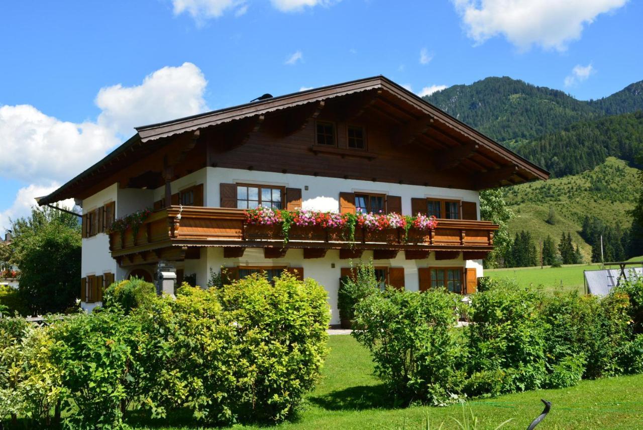 Gaestehaus Glaagut - Familie Hain Villa Hochfilzen Eksteriør bilde